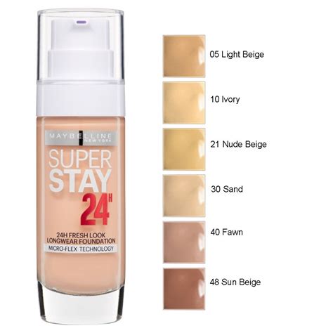 maybelline super stay 24 hour.